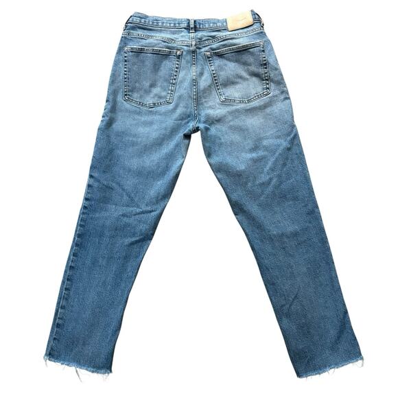 Everlane The Cheeky Jean Crop Denim Jeans Light Wash High Rise Size 29 - Picture 2 of 8